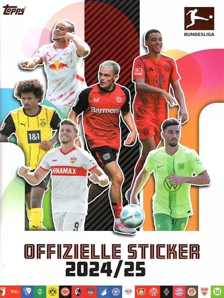 thumbnail image 2 of Topps Bundesliga 2024/25 Stickers – Pick 5 From List – German Soccer Collection 2 of 5